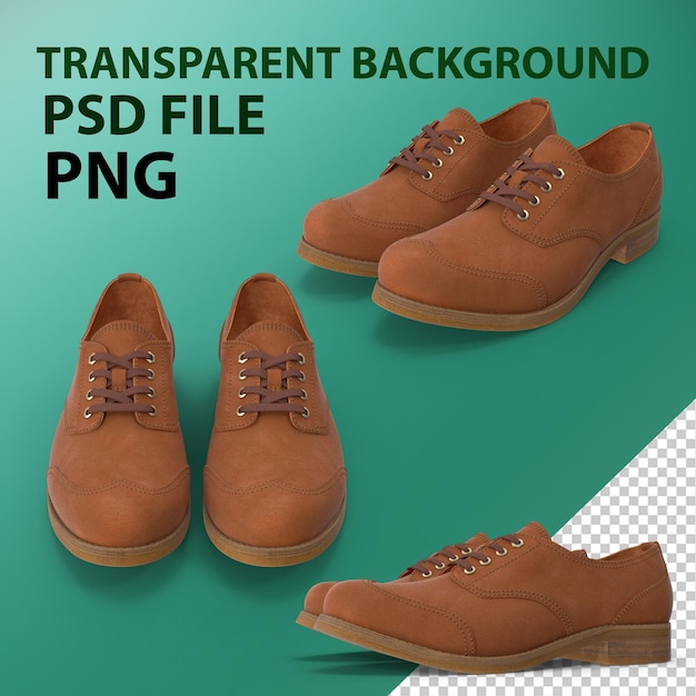 PSD scarpe oxford png