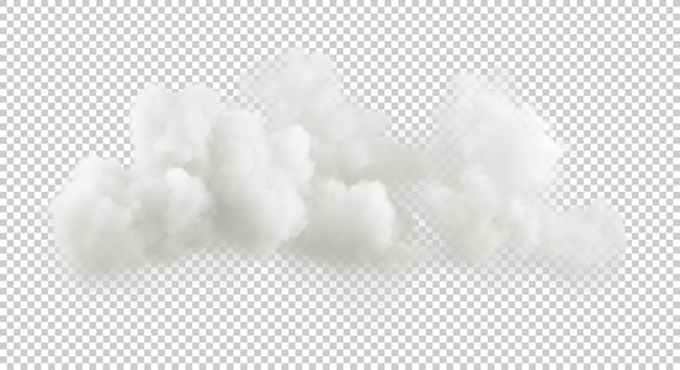 산소 폭발 Cloudscape 자유 모양 컷아웃 배경 특수 효과 3d 렌더링