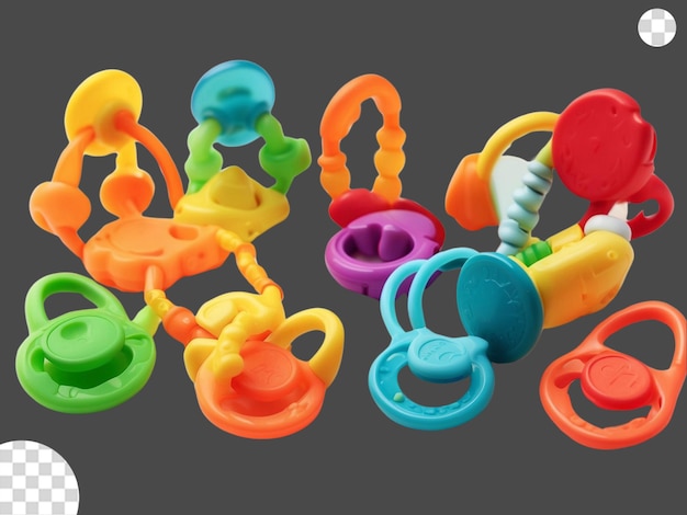 PSD pacifiers png transparent