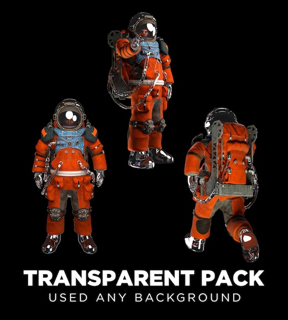 pack set object 3d rendering hi res with transparent background