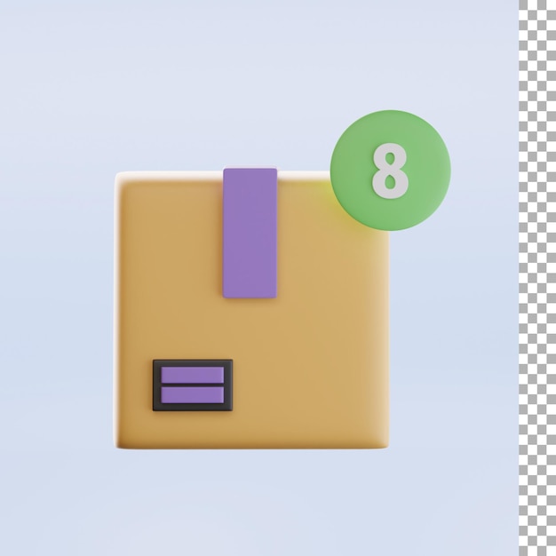 Package box and notification rendering