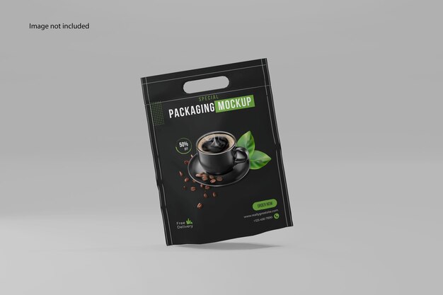 PSD package coffe mockup