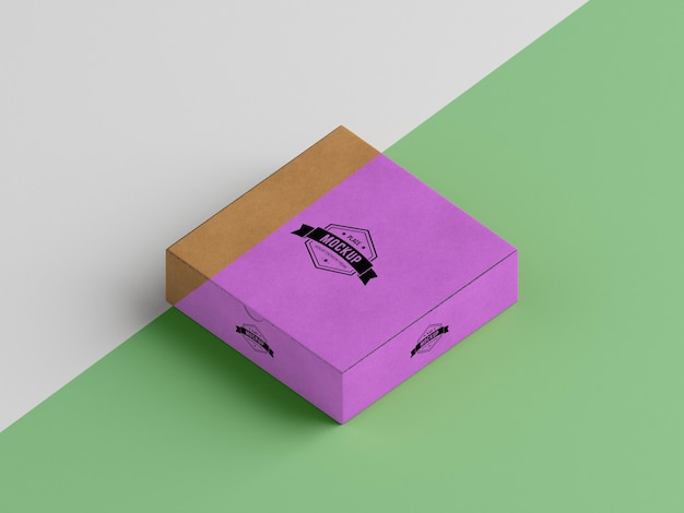 PSD packaging box concept mock-up