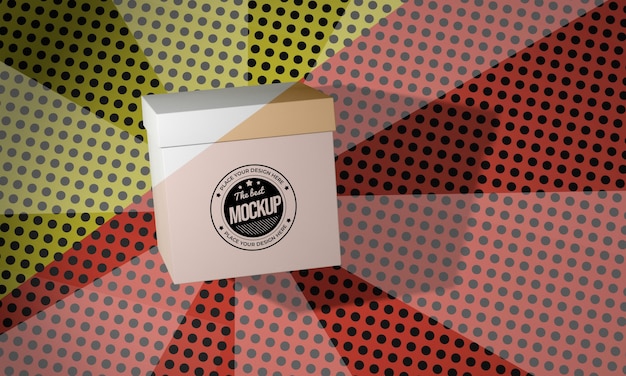 PSD packaging box mock-up