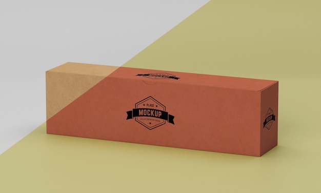 PSD packaging box mock-up