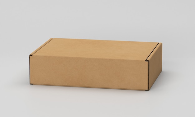 PSD packaging box mock-up