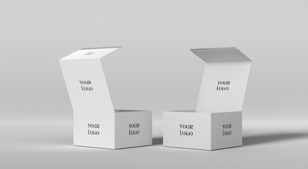 Packaging Box Mockup