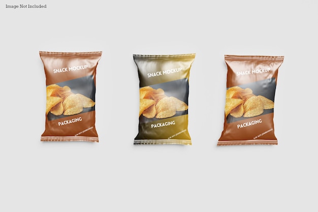 Packaging snack mockup