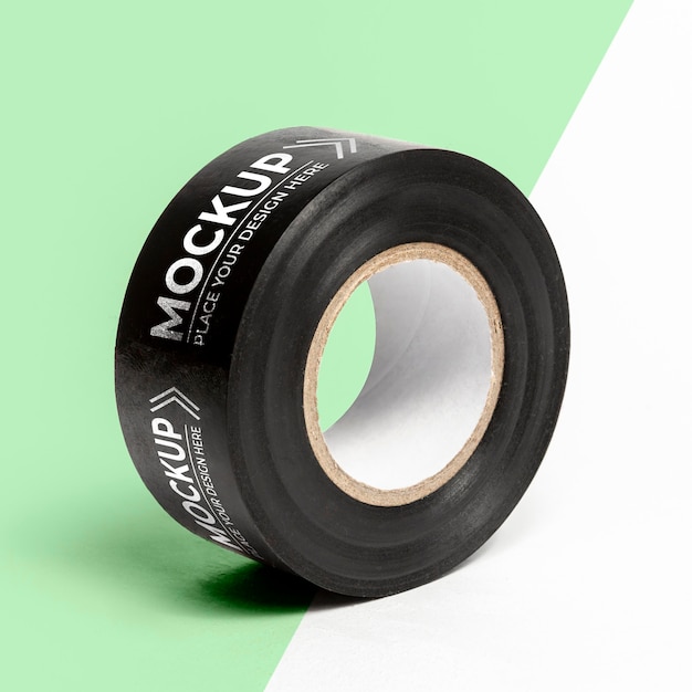 PSD packing tape mock-up composition