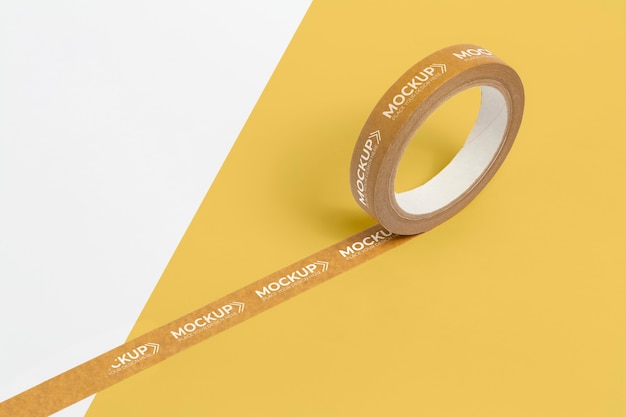 Packing tape mock-up composition