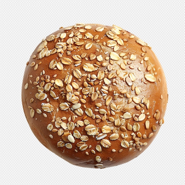 Pączki sezamowe na białym tle
