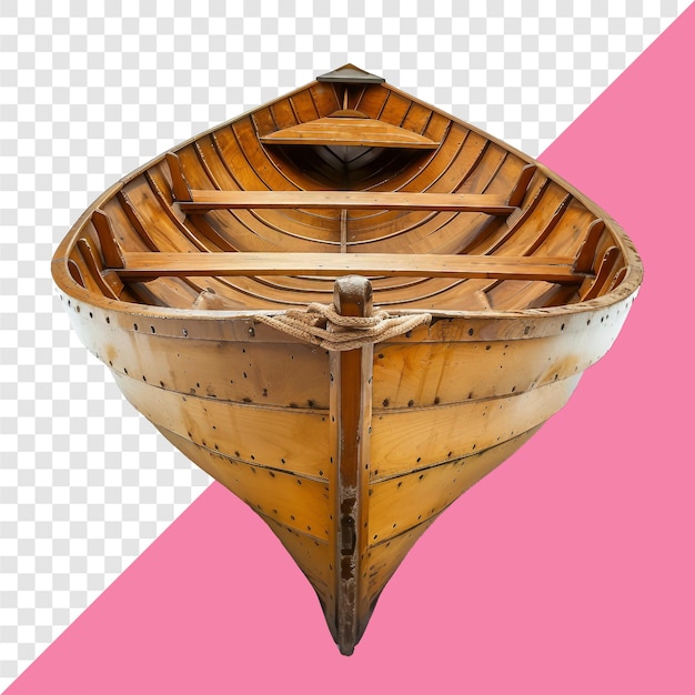 Paddle Boat transparent background isolated image generative AI