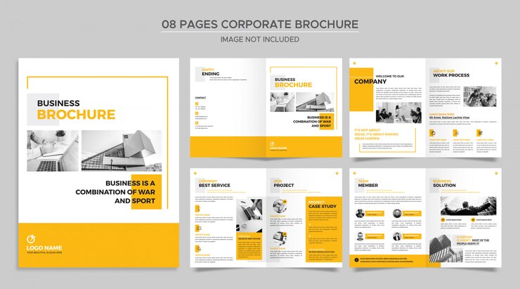 Pages Corporate Brochure Template