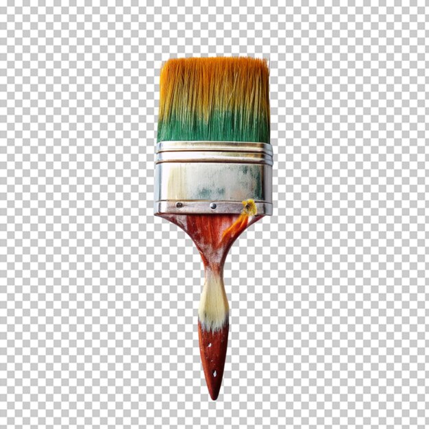 PSD paint brush brush for makeup on transparent background