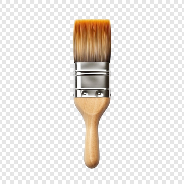 PSD paint brush isolated on transparent background