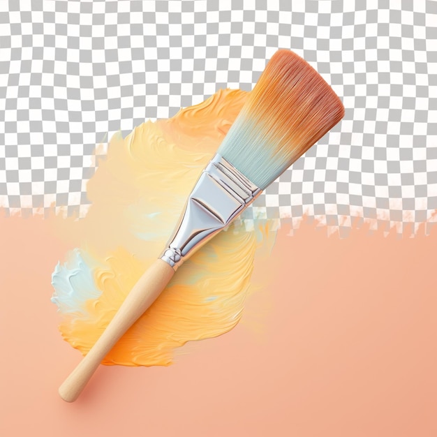 PSD a paint brush with the word quot paint quot on it