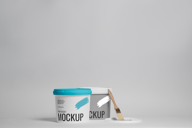 Paint bucket mockup design