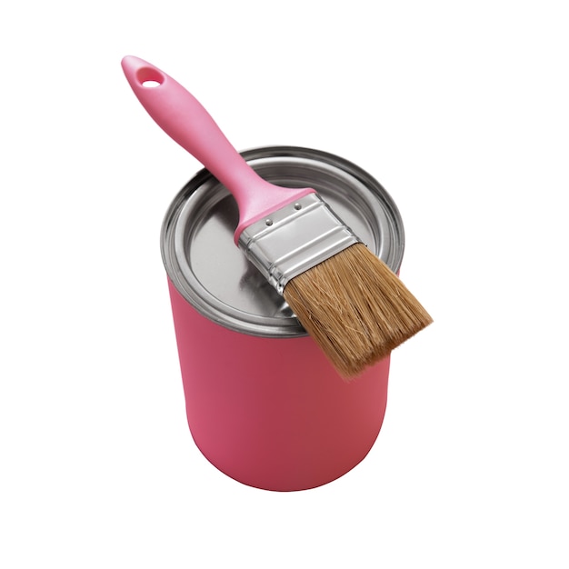 PSD paint can isolated