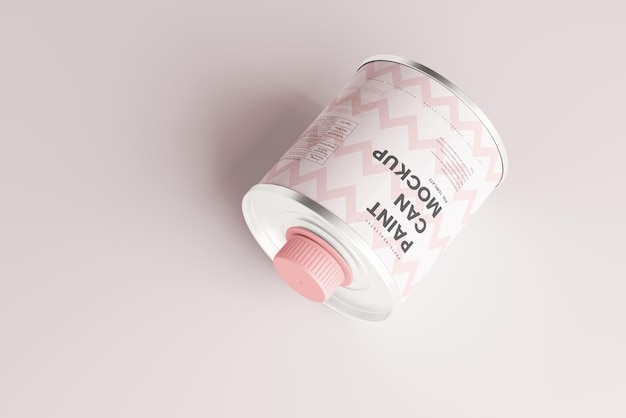 Paint can mockups