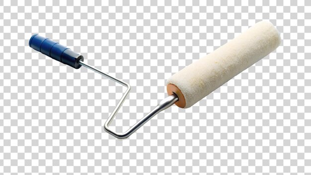 Paint roller isolated on a transparent background