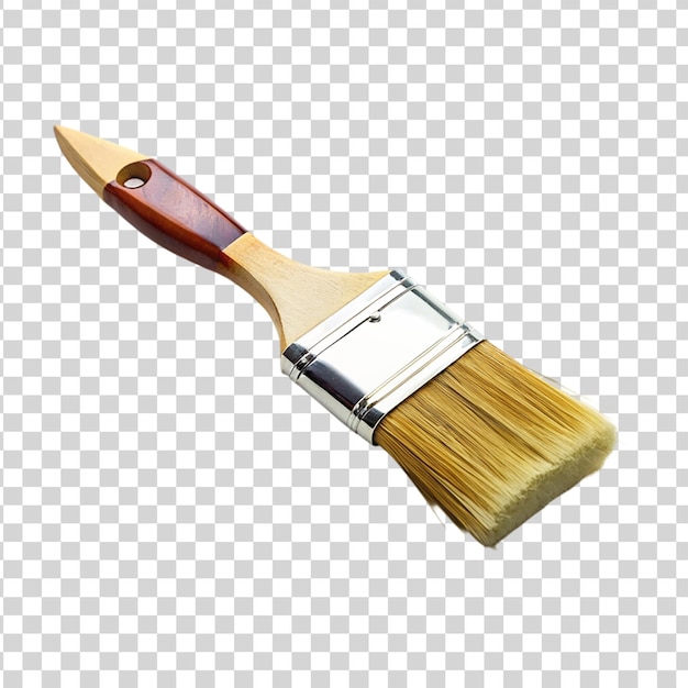 PSD paintbrush isolated on transparent background