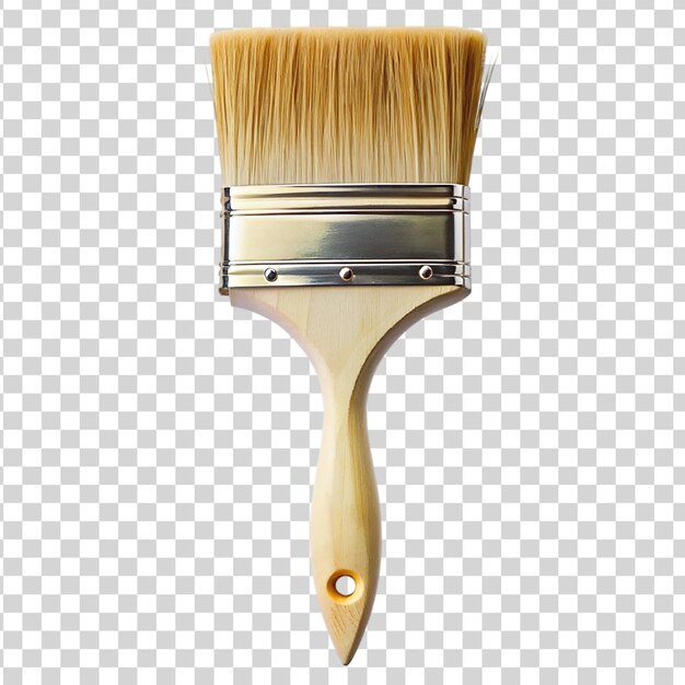 Painting brush isolated on transparent background