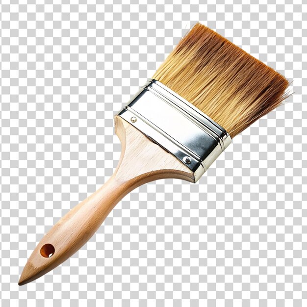 Painting brush isolated on transparent background