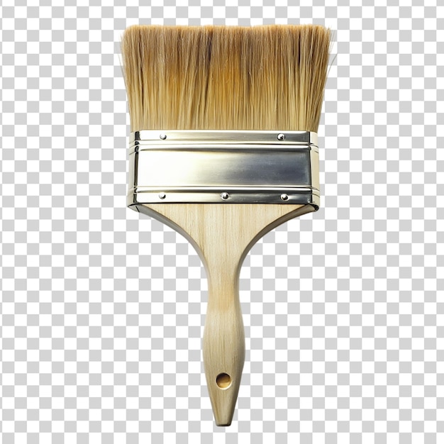 Painting brush isolated on transparent background