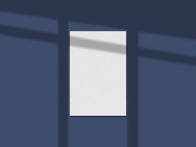 PSD ウィンドウシャドウでキャンバスモックアップをペイント