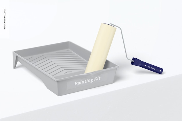 Painting kit mockup