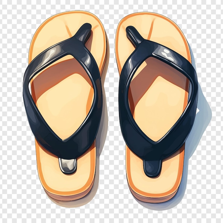 PSD 黒いフリップフロップのペア