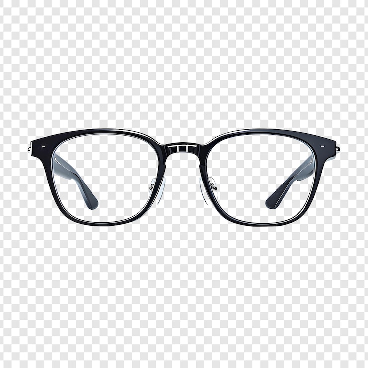 PSD 透明な背景のメガネのペア