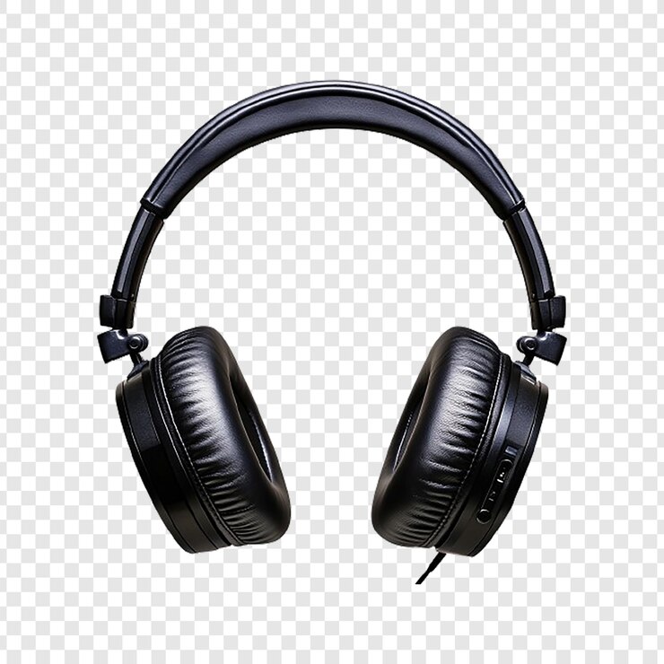 PSD a pair of headphones with a black pair of headphones