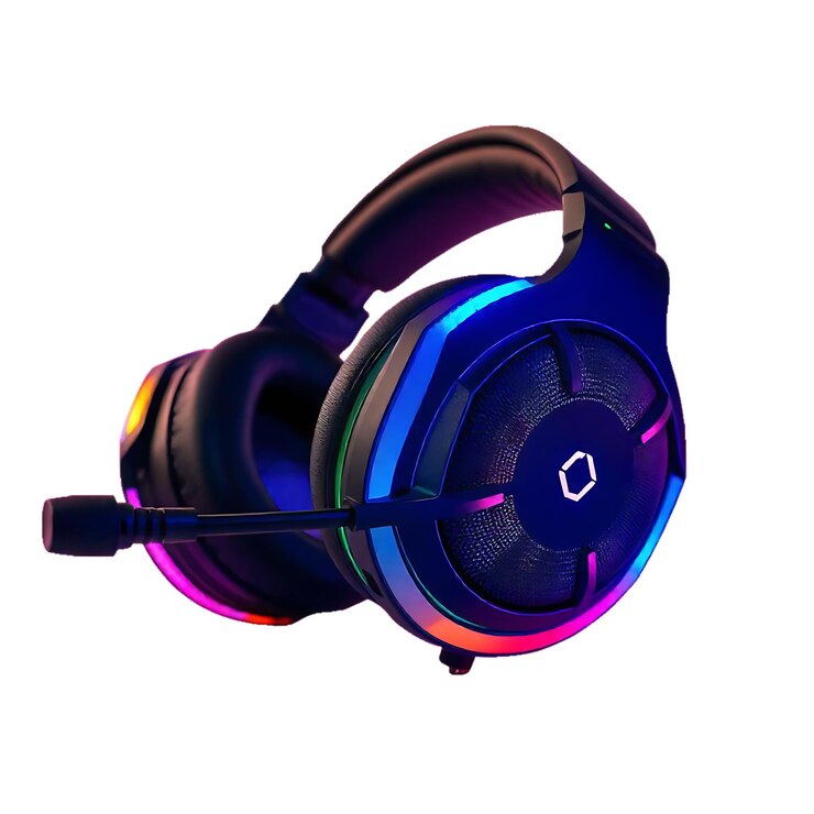 PSD a pair of headphones with the logo l on the bottom