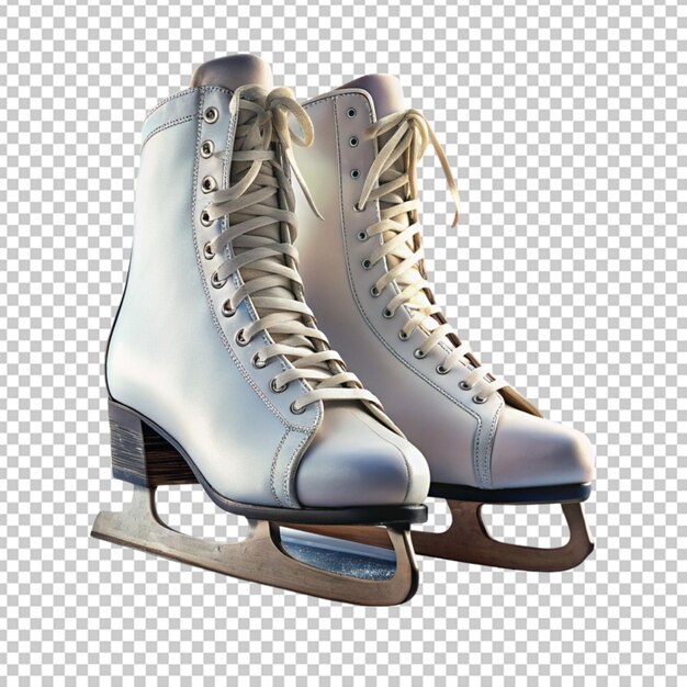 PSD a pair of a ice skates