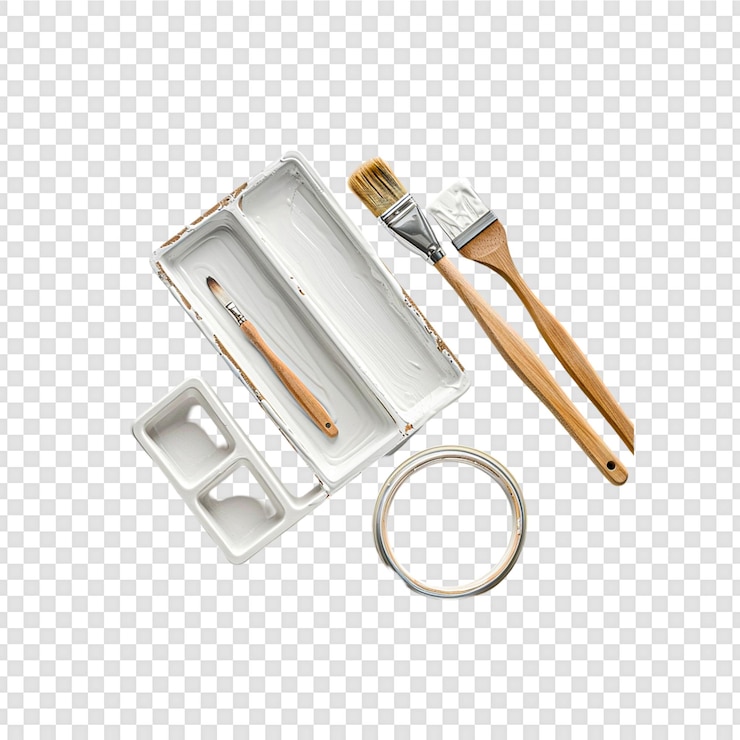 PSD a pair of tools with a mirror and a mirror on the front
