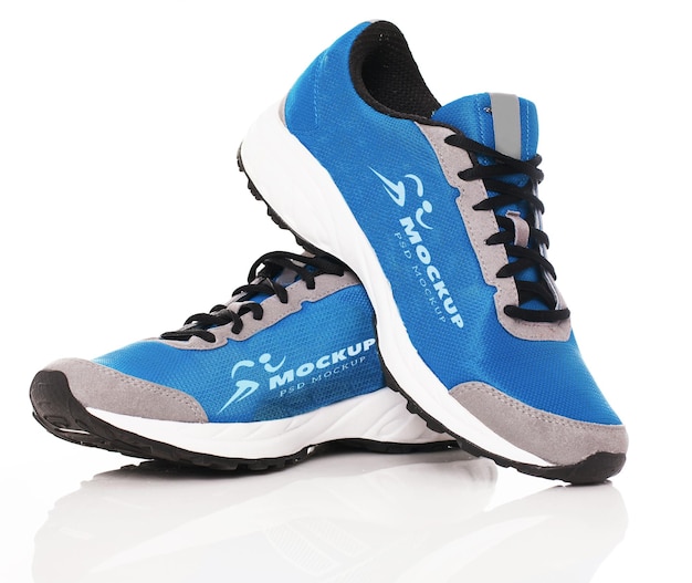 A pair of trainers mockup