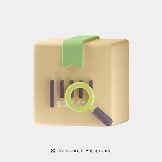 Pakiet kodów kreskowych 3d ikona ilustracja
