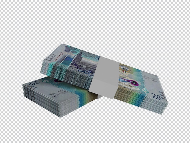 Pakiety pieniędzy z Kuwejtu - 20 dinarów
