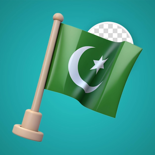 PSD pakistani flag