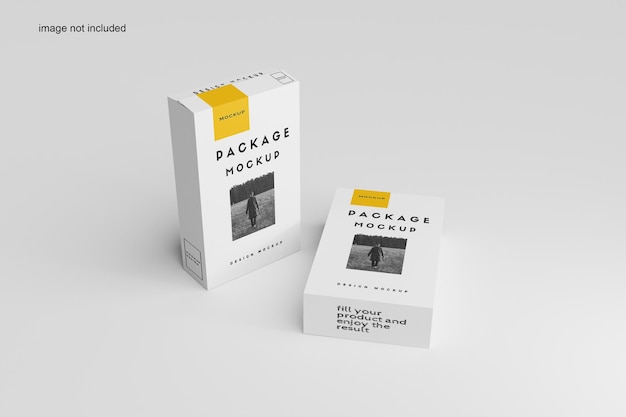 PSD pakket mockup