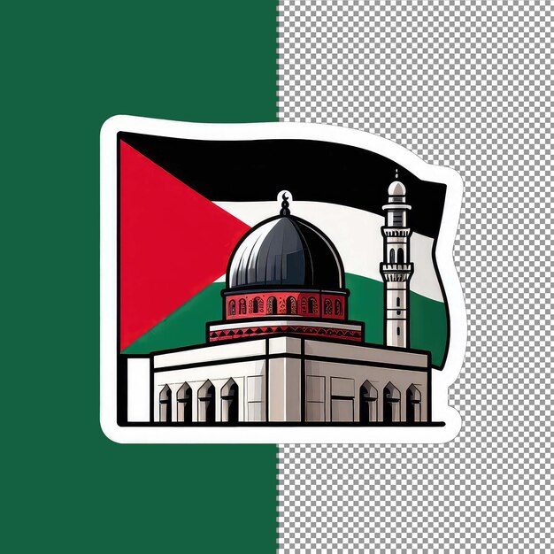 Palestinian_flag_and_mosque_silhouettepng