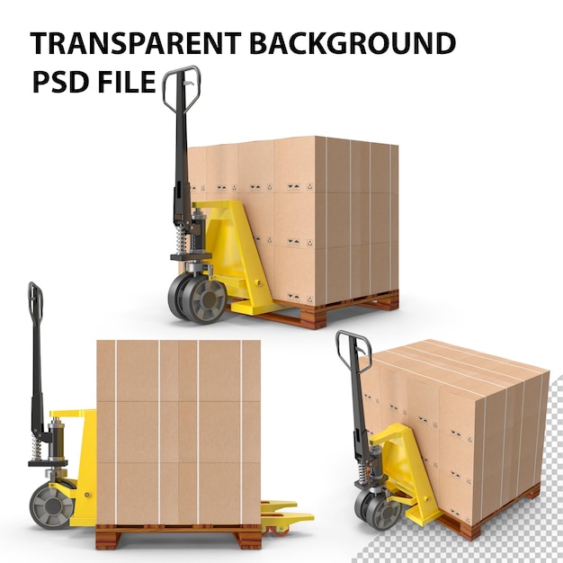 PSD pallet jack png