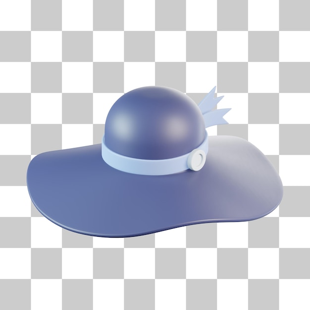 PSD pamela hat 3d icon