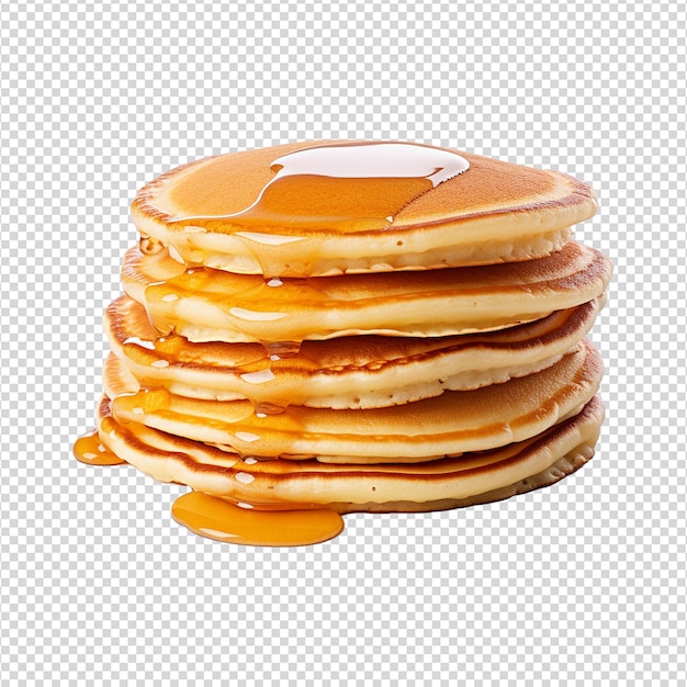 PSD pancakes isolated on transparent background