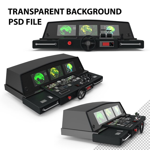 PSD panel sterowania jachtem png