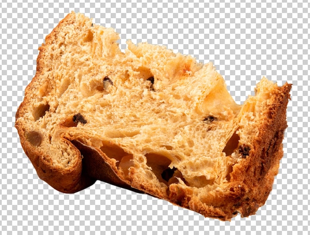 PSD panettone typisch kerstfeest eten png transparante achtergrond