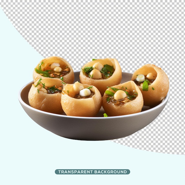 PSD pani puri cibo indiano