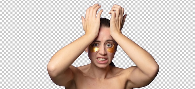 panicking over a forgotten deadline feeling stressed having to cover up a mess or mistake