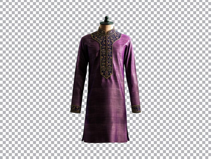 PSD panjabi with transparent background